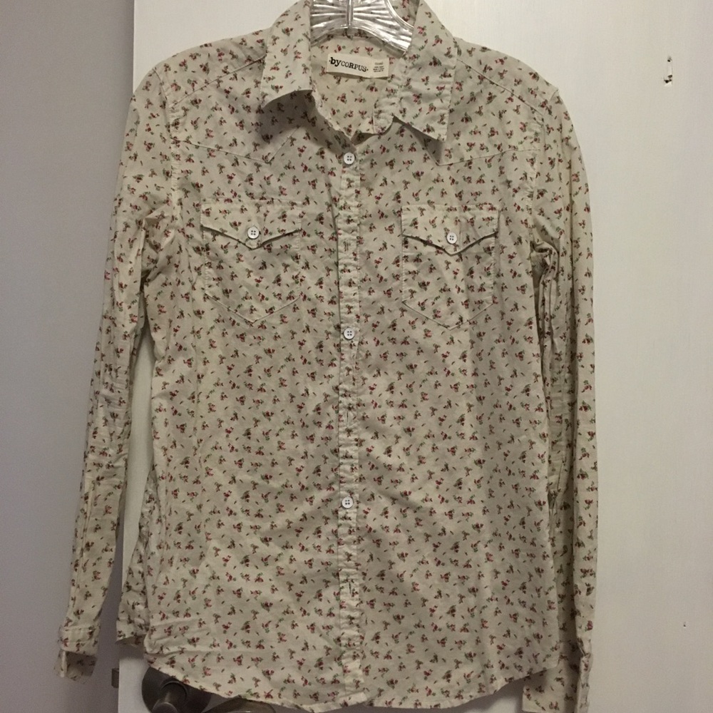 ByCorpus Flower Print Shirt from Urban Outfitters